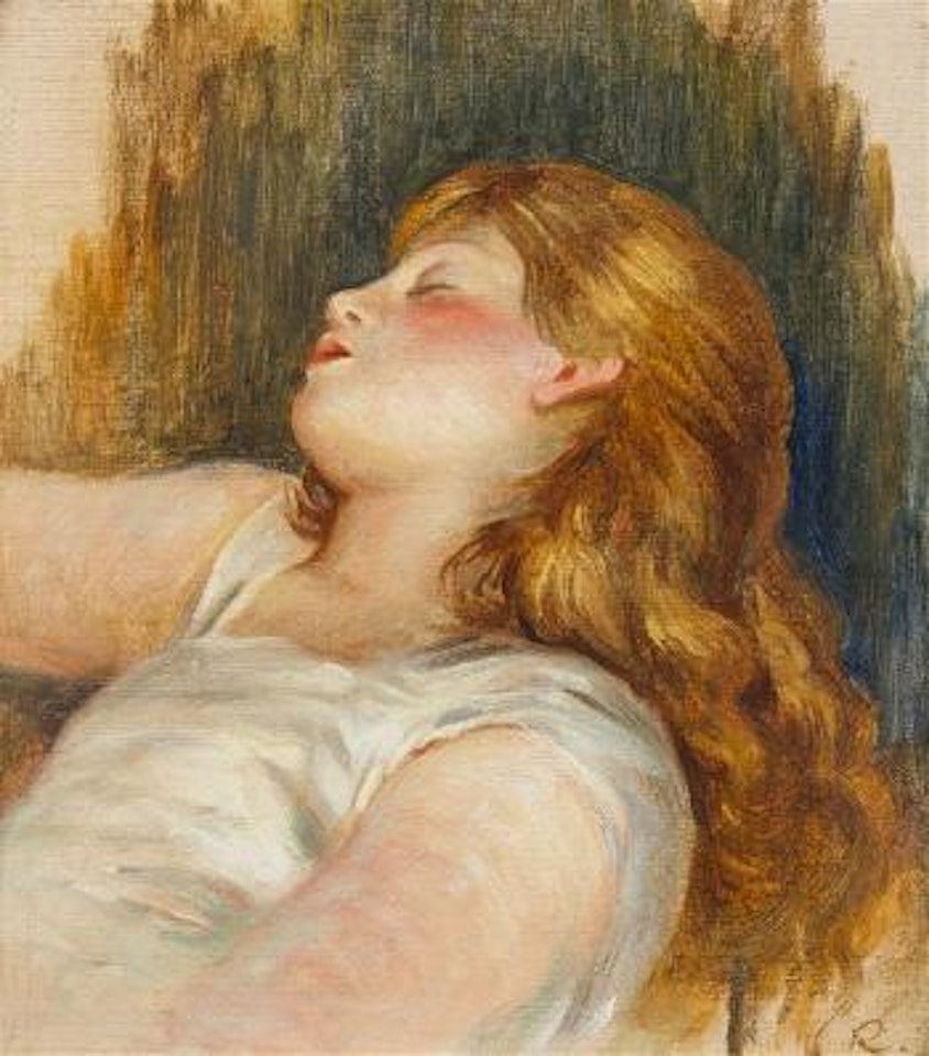 Femme endormie by Pierre-Auguste Renoir