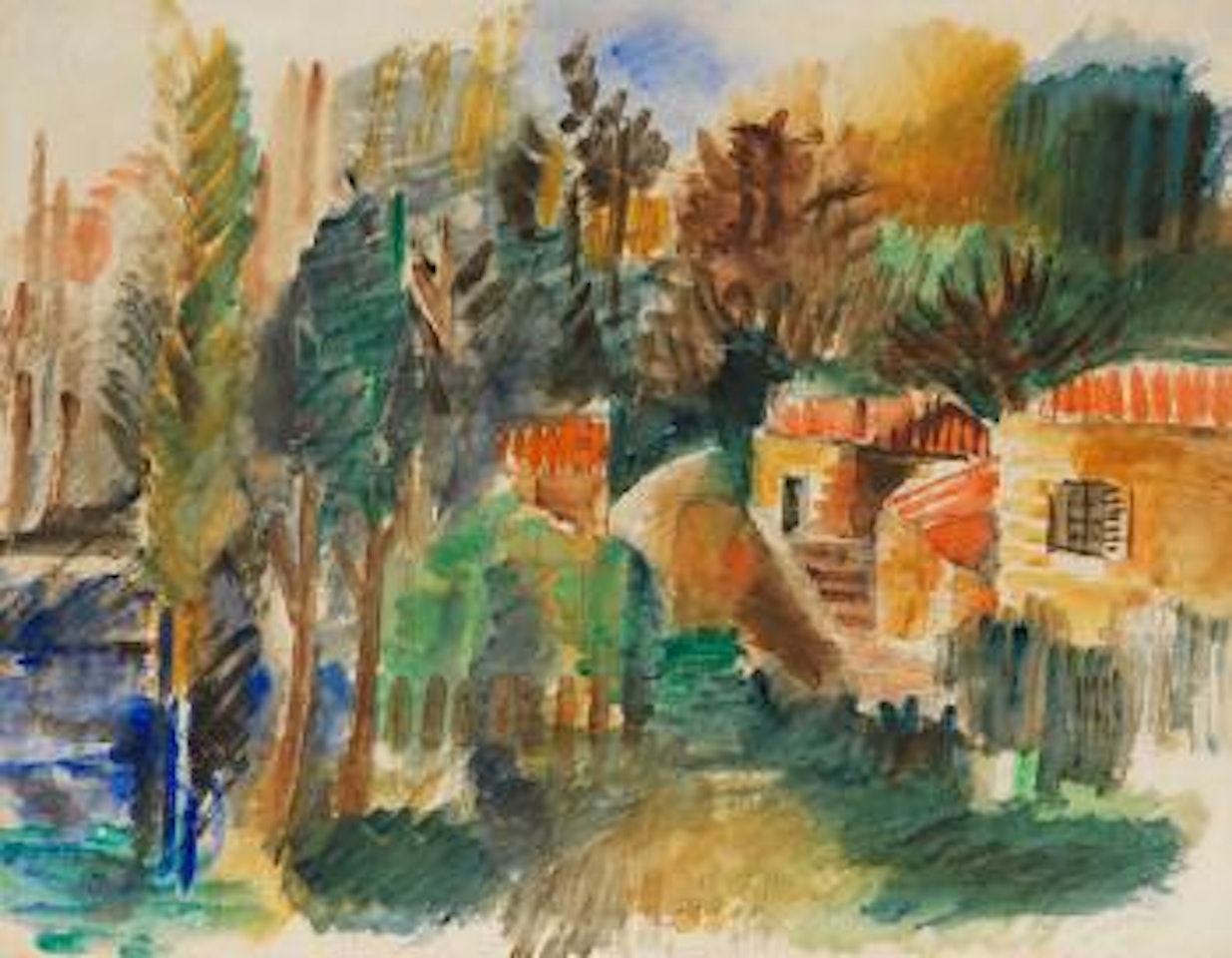 Vallé de la Gartempe (Haute-vienne) by Jean Dufy
