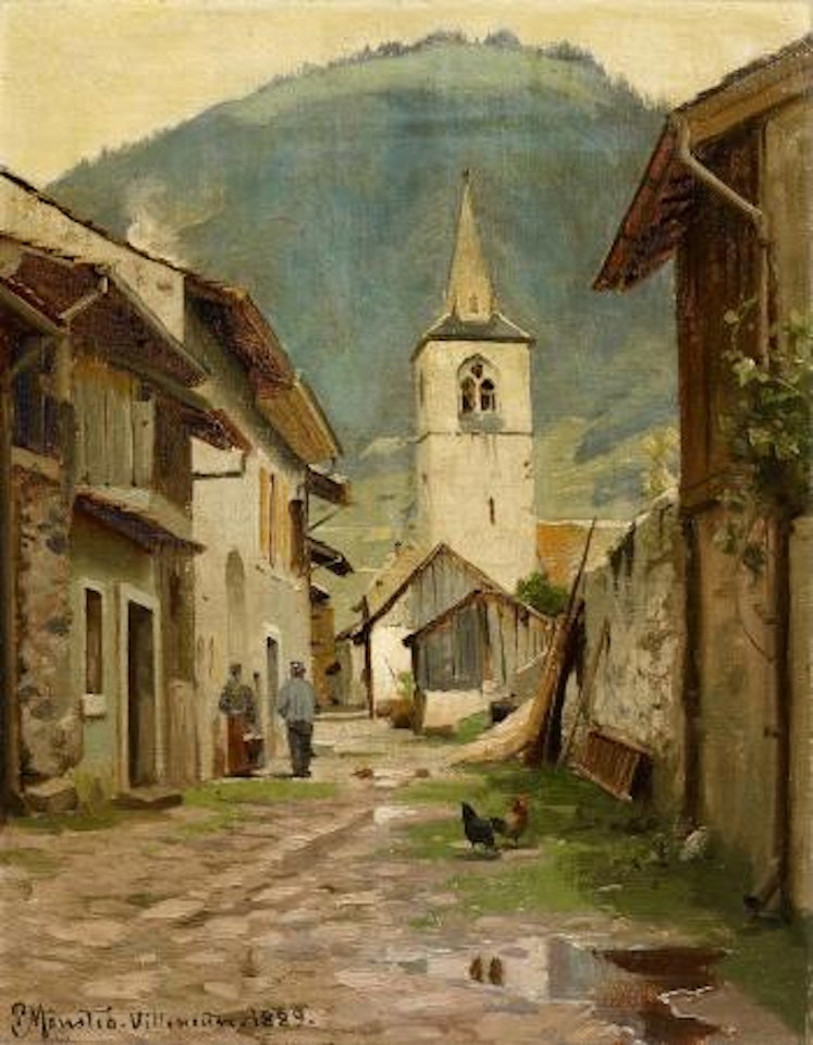 Villeneuve by Peder Mork Monsted