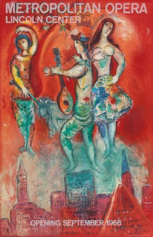 Metropolitan Opera / Carmen by Marc Chagall
