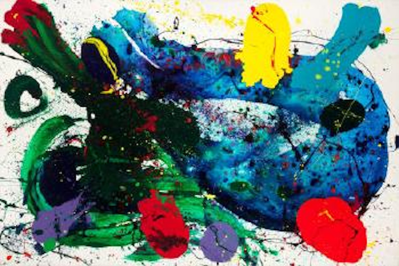 Untitled by Sam Francis