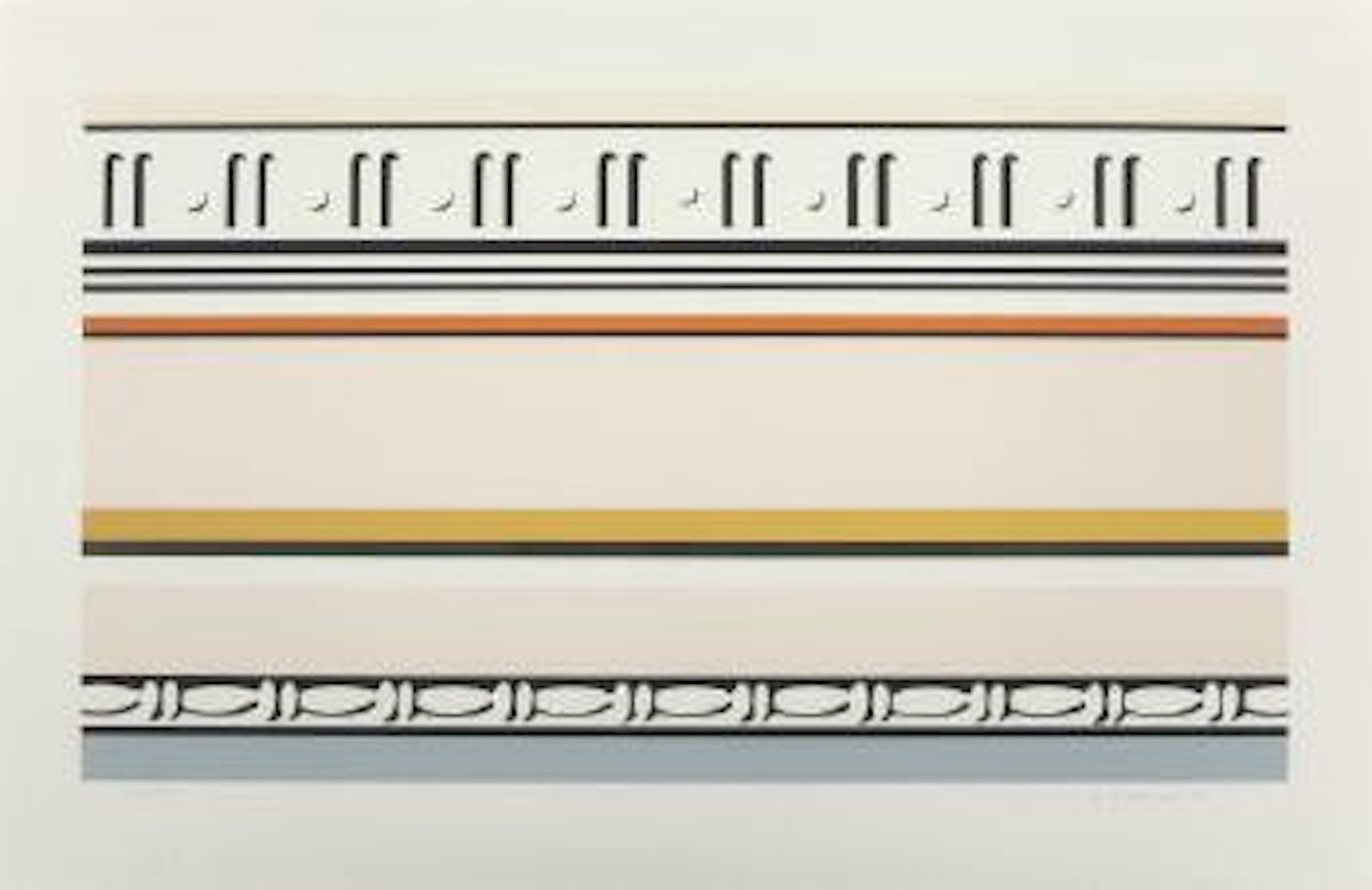 Entablature VIII (from the Entablature series) by Roy Lichtenstein