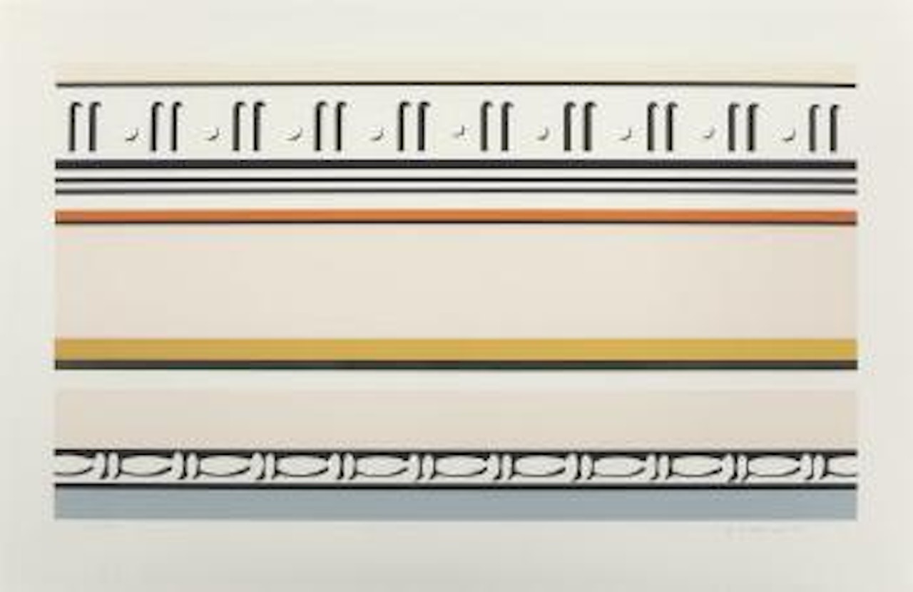 Entablature VIII (from the Entablature series) by Roy Lichtenstein