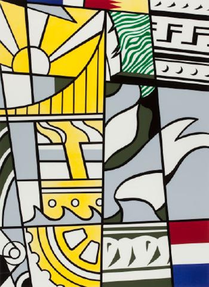 Bicentennial Print (from the portfolio America: The Third Century) by Roy Lichtenstein