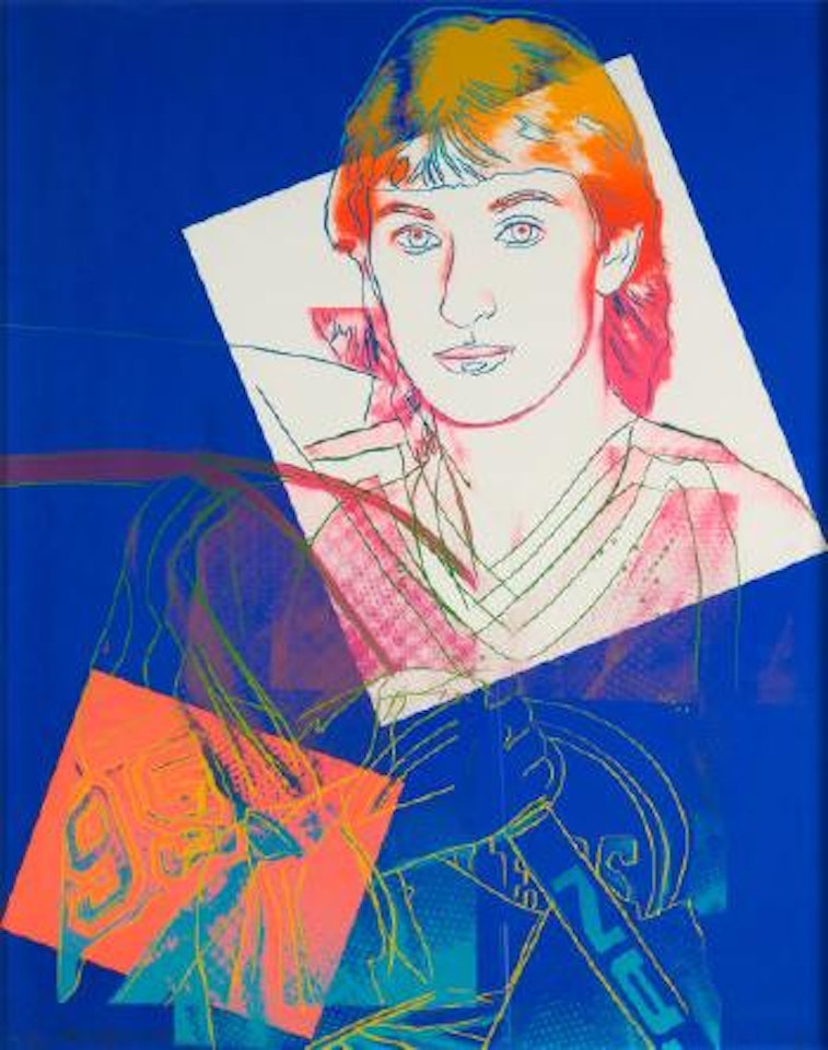 Wayne Gretzky #99 by Andy Warhol