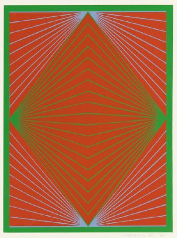 [Unititled] (from Robert Rosenblum's New York Ten portfolio) by Richard Anuszkiewicz  by Nicholas Krushenick  by Robert Kulicke  by Mon Levinson  by Roy Lichtenstein  by Claes Oldenburg  by George Segal by Tom Wesselmann