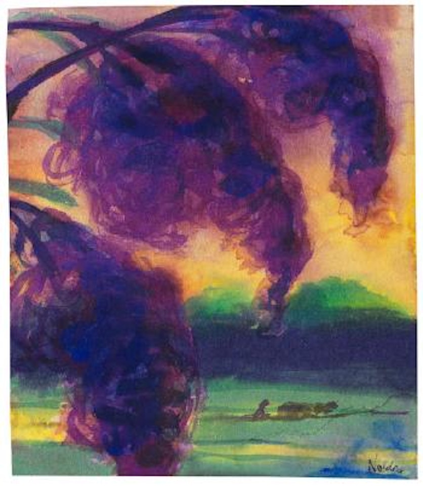 Celosienblüten by Emil Nolde