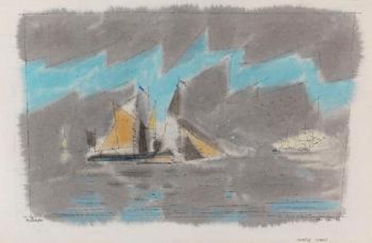 Coasting Vessels by Lyonel Feininger