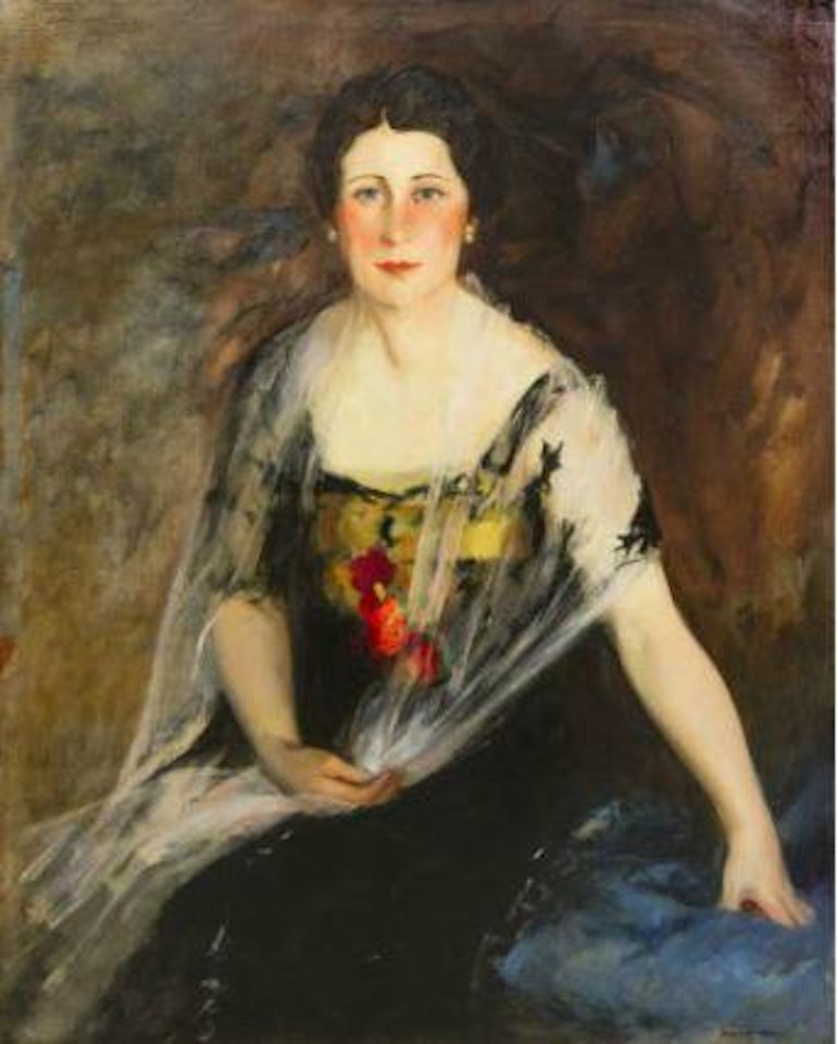 Portrait of Mrs. Charles Weidemann by Robert Henri