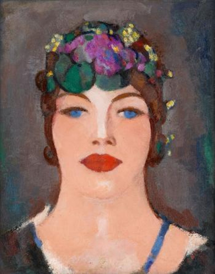Mademoiselle Cassavetes by John Duncan Fergusson