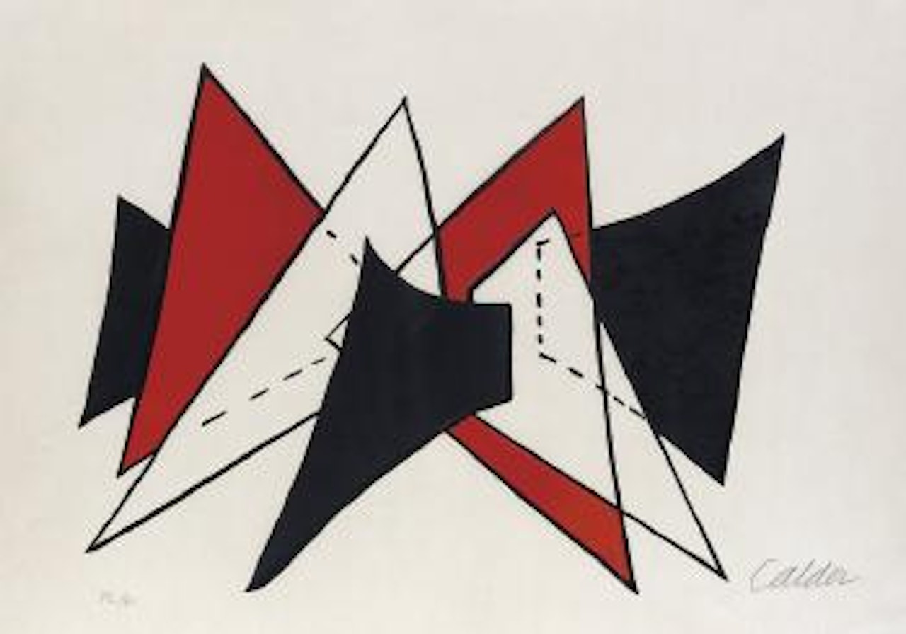 Triangles Rouges by Alexander Calder