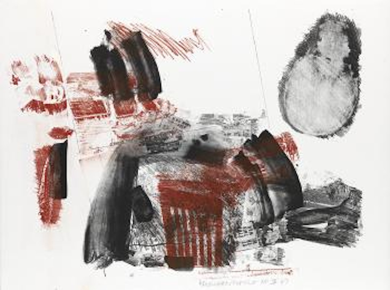 Test Stone 3 by Robert Rauschenberg