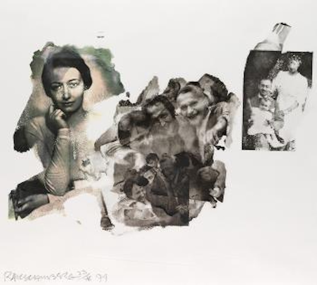 Ileana (Ruminations) by Robert Rauschenberg