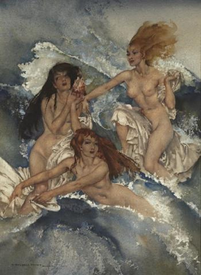 The sirens by William Russell Flint