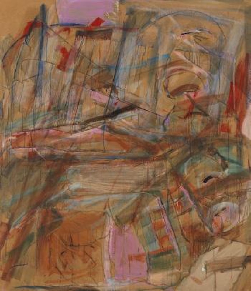 Ohne Titel (Hartfaserbild 85-10) by Imi Knoebel