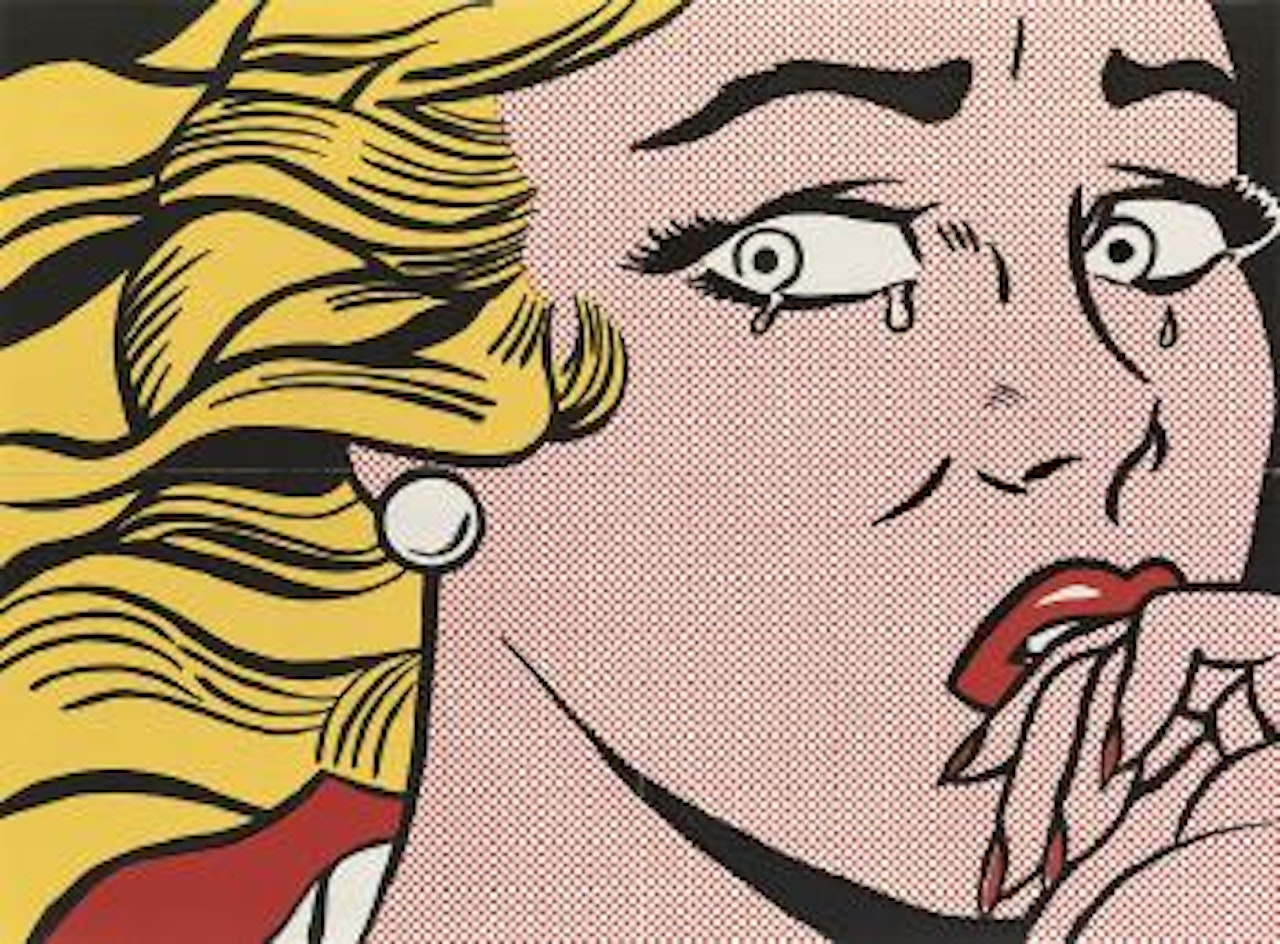 Crying Girl by Roy Lichtenstein