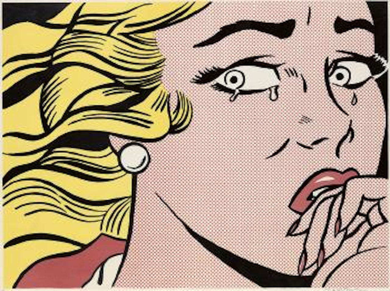 Crying Girl by Roy Lichtenstein