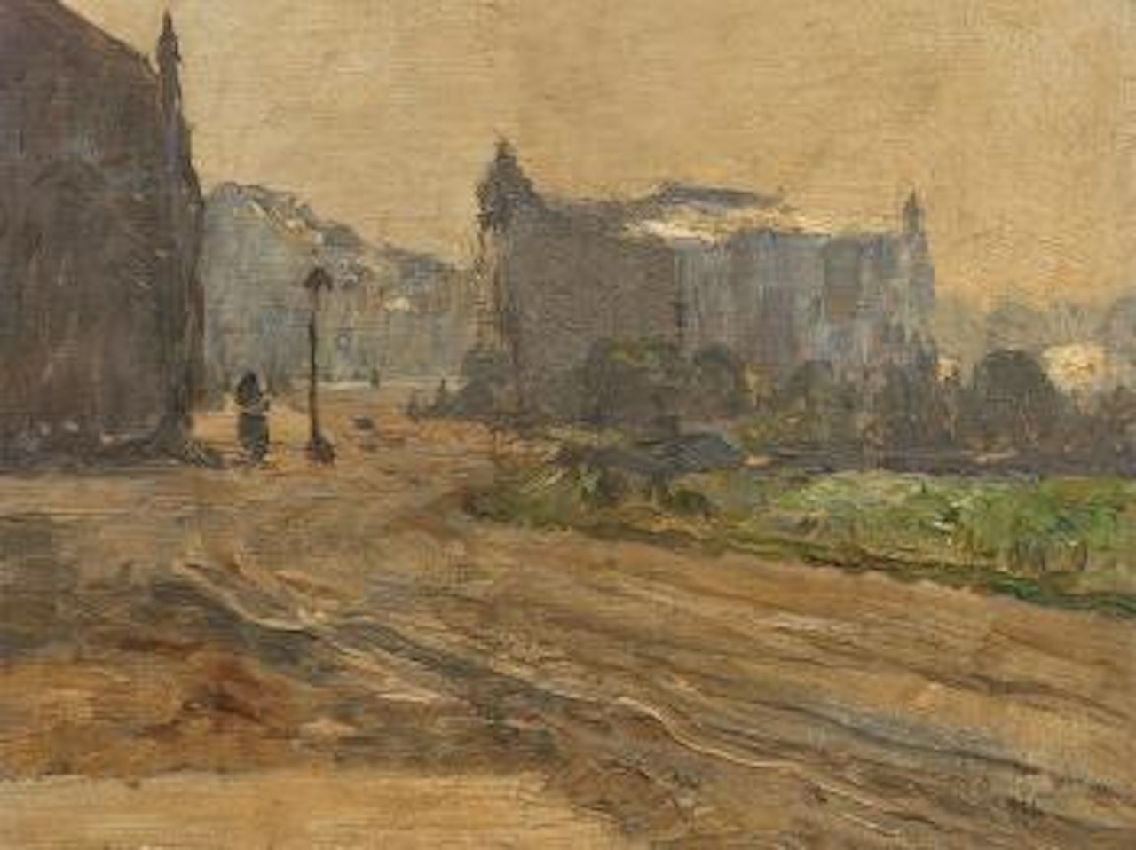 Street in Holland by Max Clarenbach