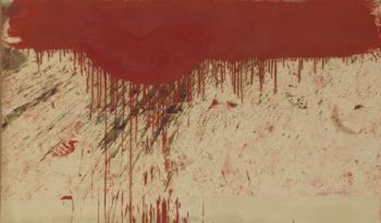 Ohne Titel by Hermann Nitsch