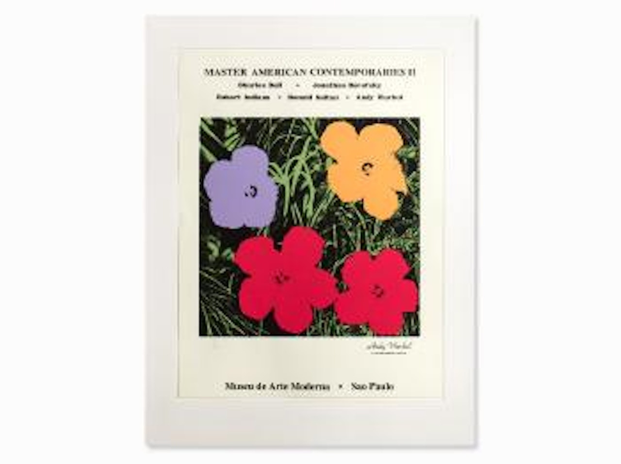 Flowers by Andy Warhol