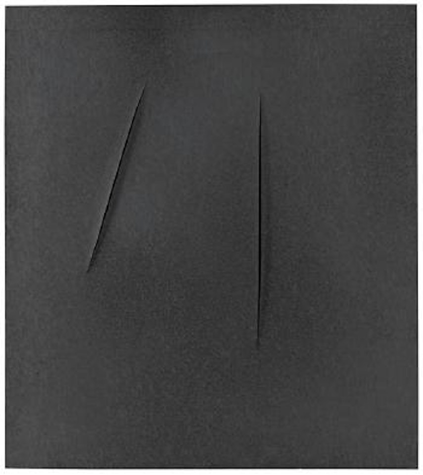 Concetto Spaziale, Attese by Lucio Fontana