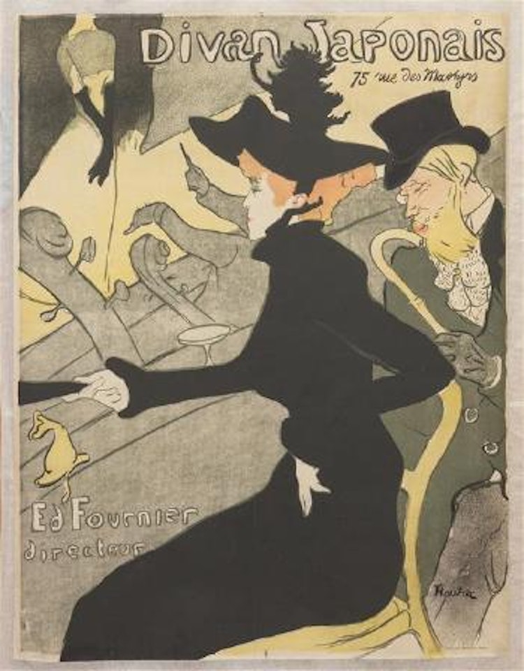 Divan Japonais by Henri de Toulouse-Lautrec