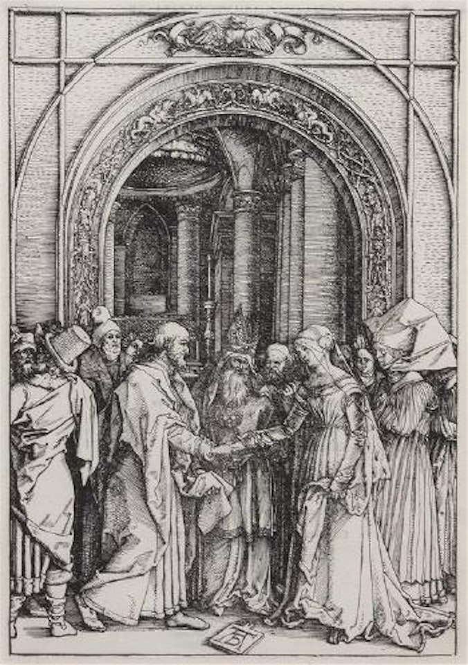 Marriage of the Virgin by Albrecht Dürer