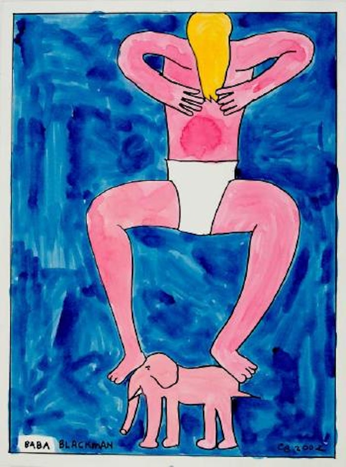 Baba's burden by Charles Blackman