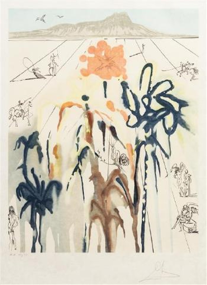 Diamond Head by Salvador Dali
