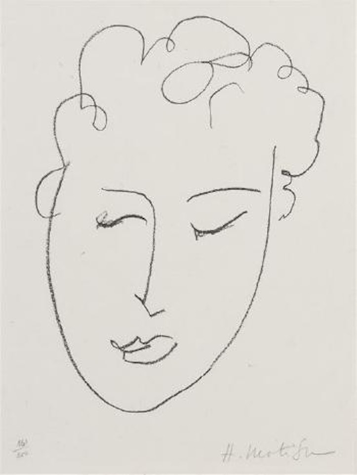 Tete de femme by Henri Matisse
