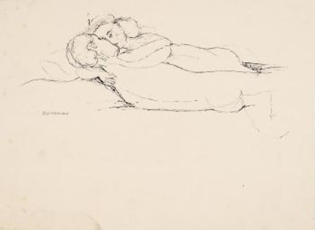 Lovers by Charles Blackman