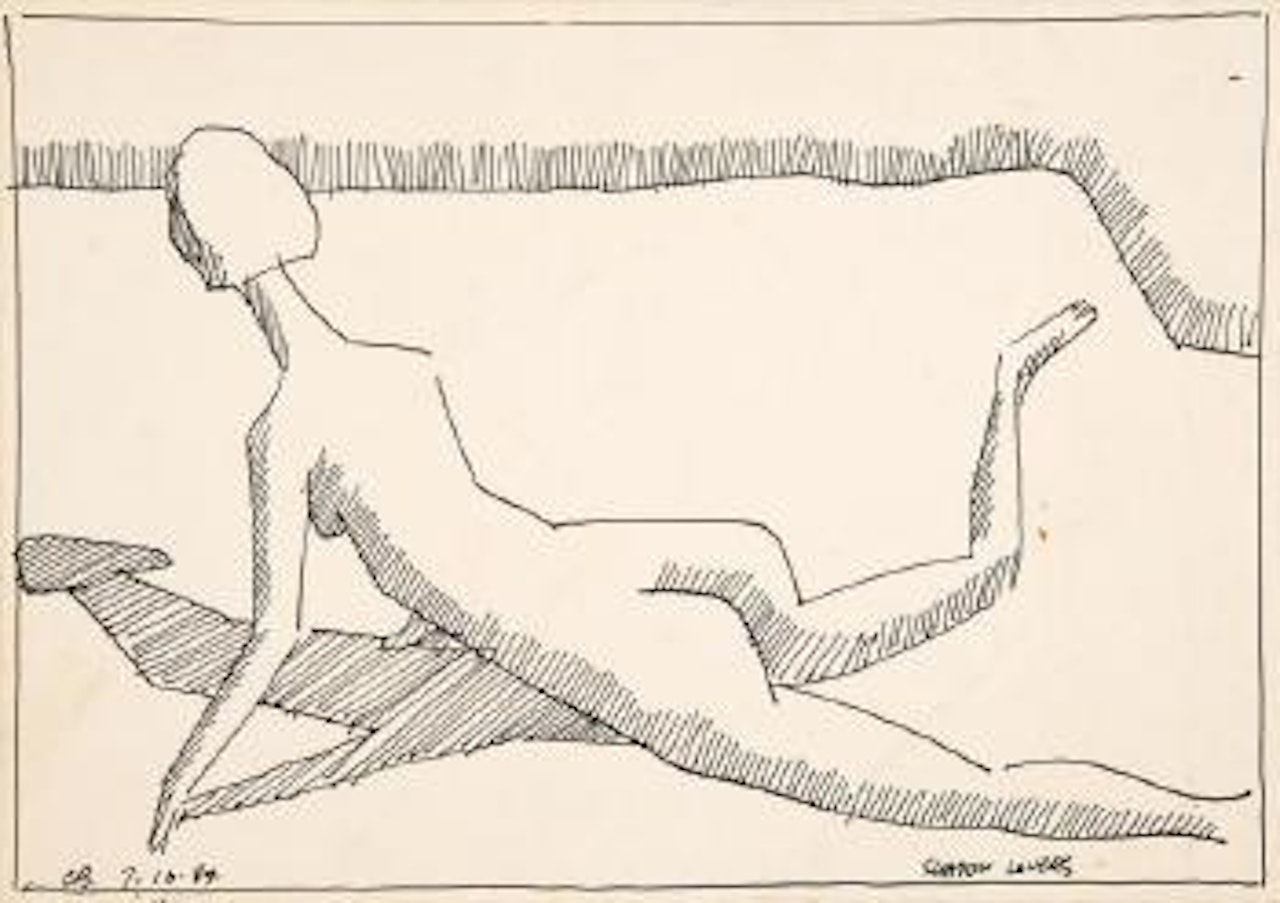 Shadow lovers by Charles Blackman