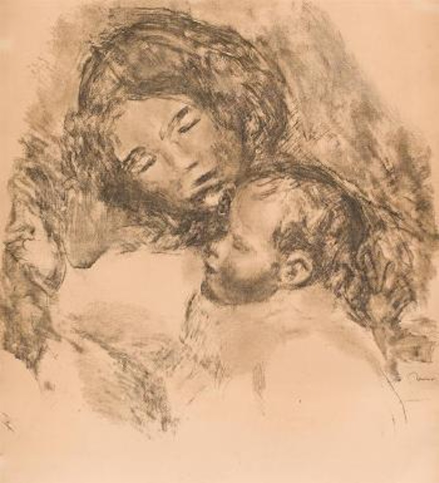 Maternité, grande planche by Pierre-Auguste Renoir