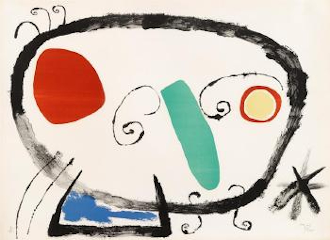 Figure by Joan Miró