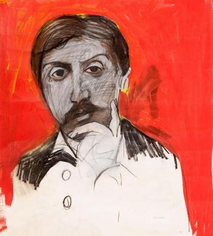 Portrait of Marcel Proust by Charles Blackman