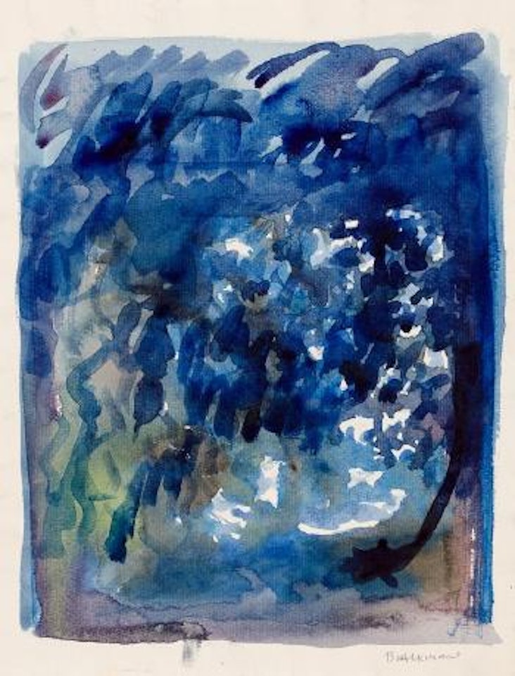 Rain pattern by Charles Blackman