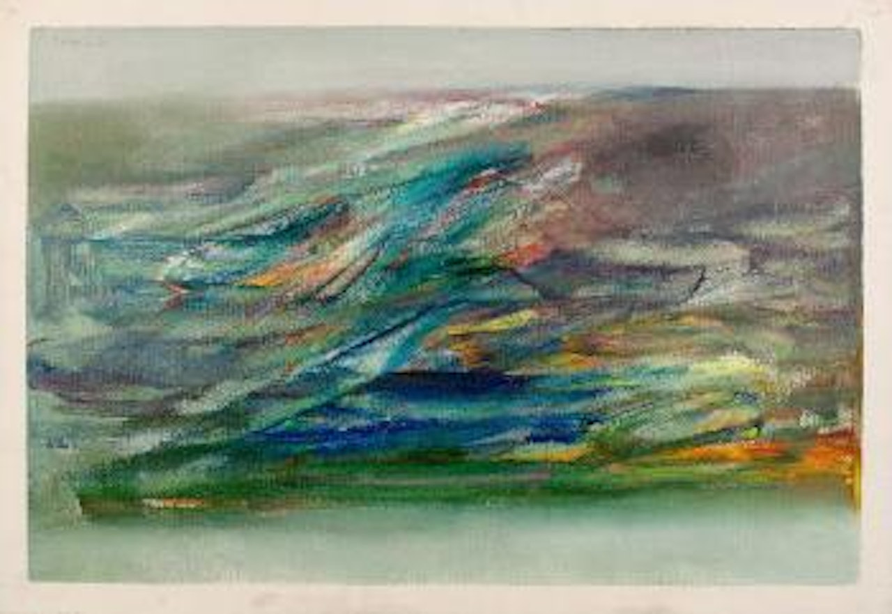 The sea by Charles Blackman