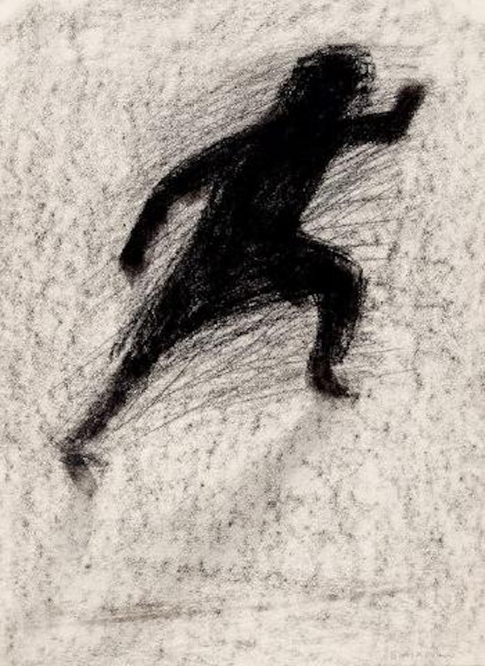 Shadow figures by Charles Blackman