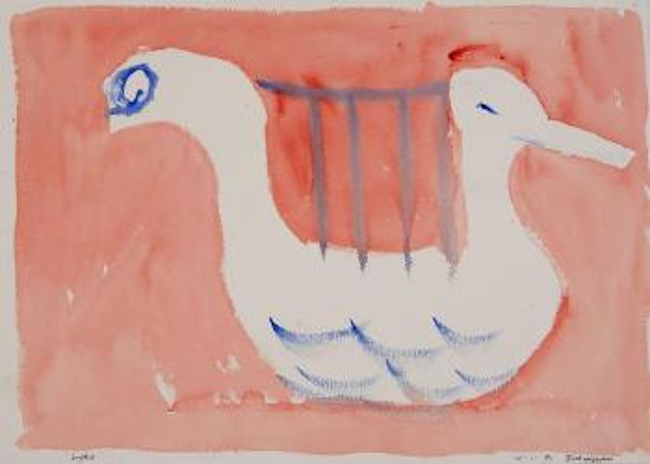 Lyre by Charles Blackman