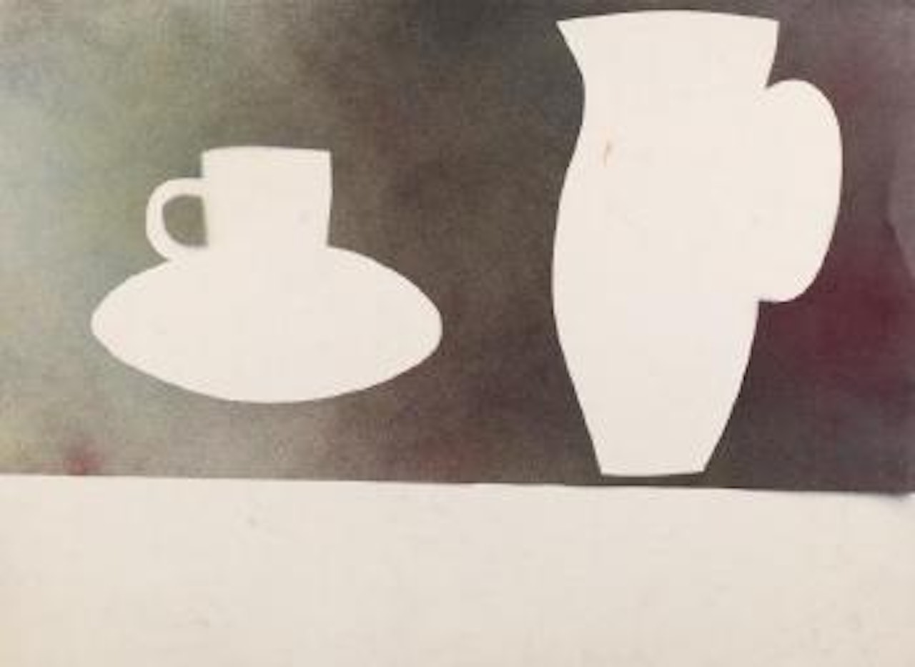 Cup, saucer and jug by Charles Blackman