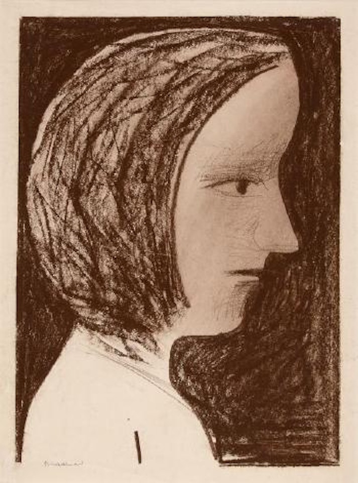 Face by Charles Blackman