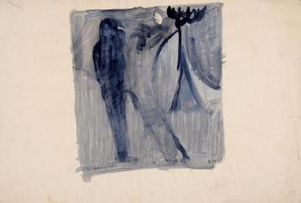Lovers int he bush by Charles Blackman
