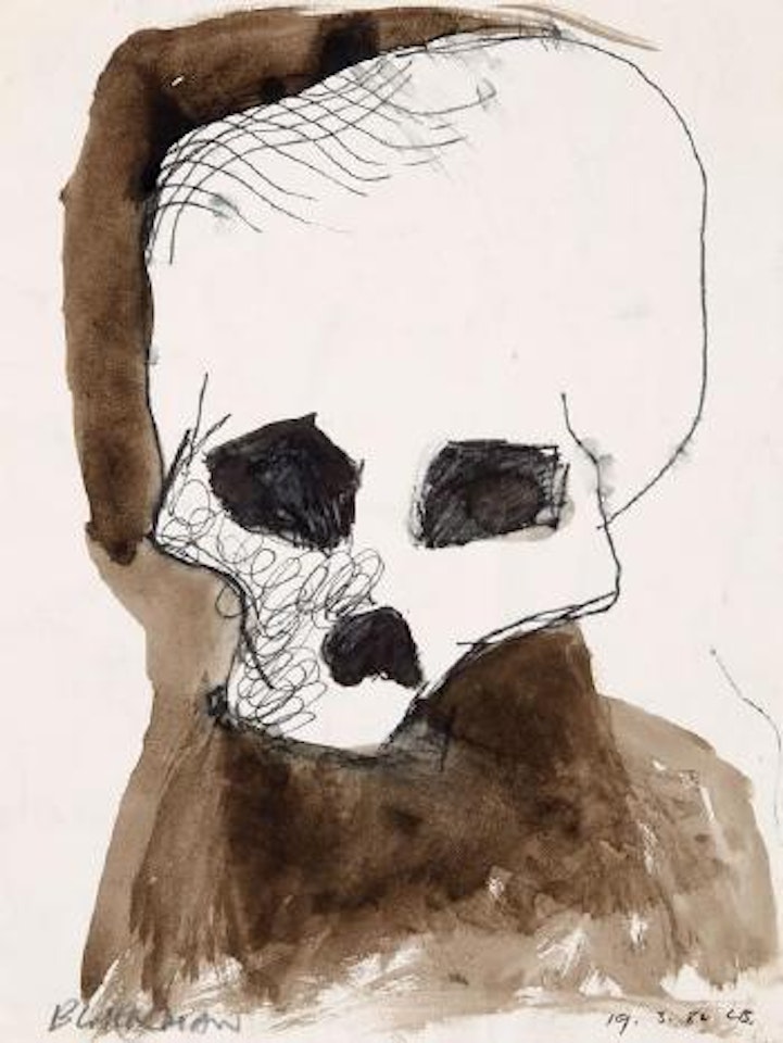 Skull by Charles Blackman