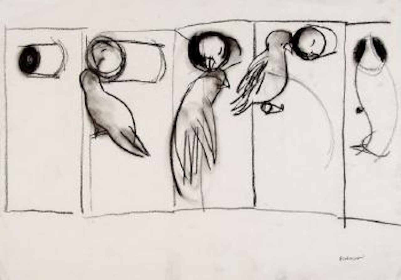 Birds by Charles Blackman