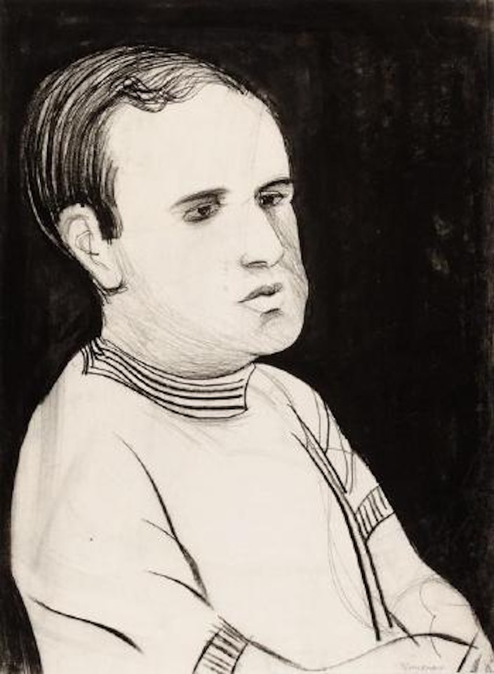 Portrait of Barry Stern by Charles Blackman