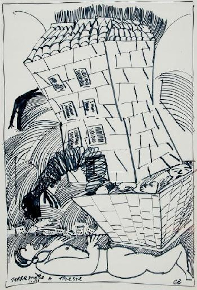 Terremoto a Trieste by Charles Blackman