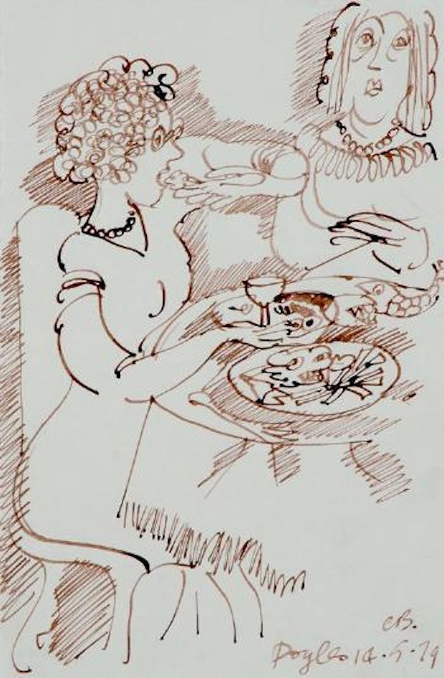 Doyles by Charles Blackman