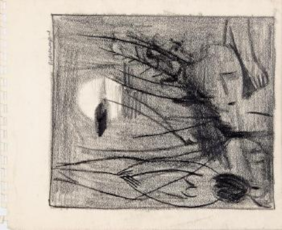 Figures in the night by Charles Blackman