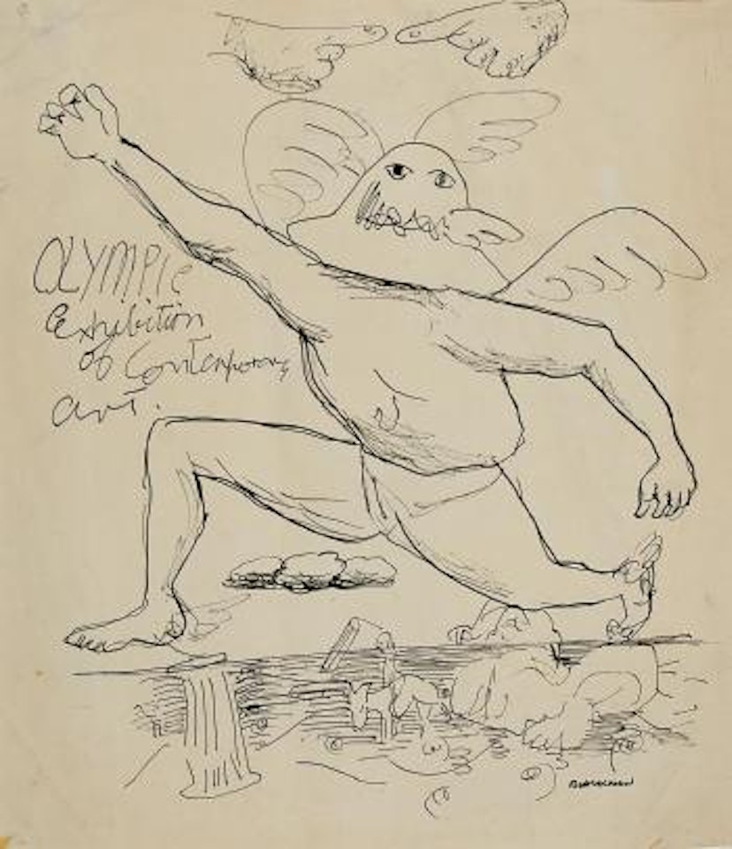 Olympic exhibition of contemporary art by Charles Blackman