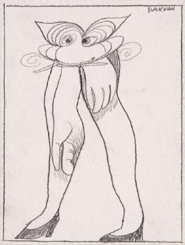 Walking head by Charles Blackman